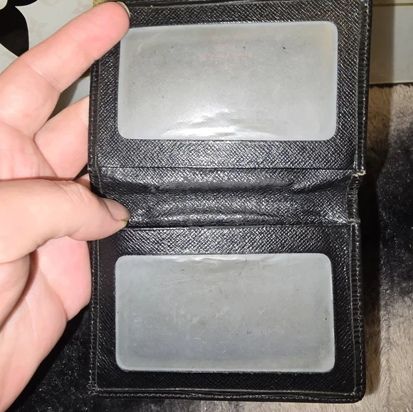 Epi leather card holder